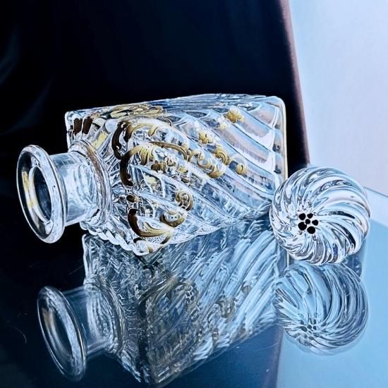 金彩オールドバカラ ルイ15世様式の大きなデキャンタ#19【19世紀後半