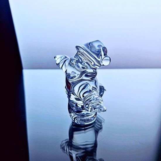 輝くオールドバカラ サンタクロースのクリスタルオブジェ【1936年以降