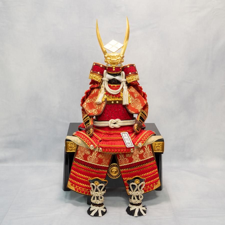 甲州印伝 蜻蛉柄 鎧セット | 武田信玄 - 人形専門店「ピノキオ翠童