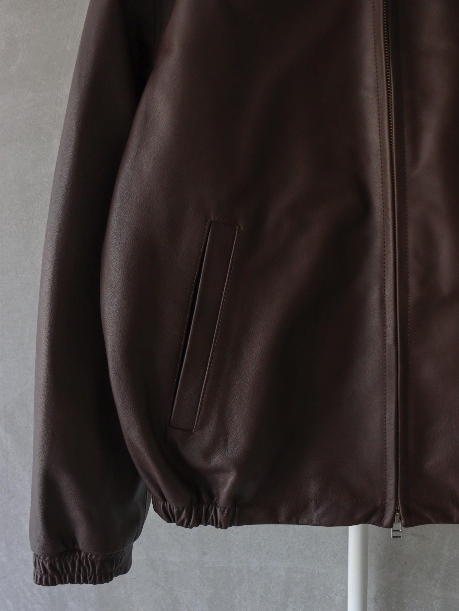 UNIVERSAL PRODUCTS.(ユニバーサルプロダクツ) LEATHER BROUSON