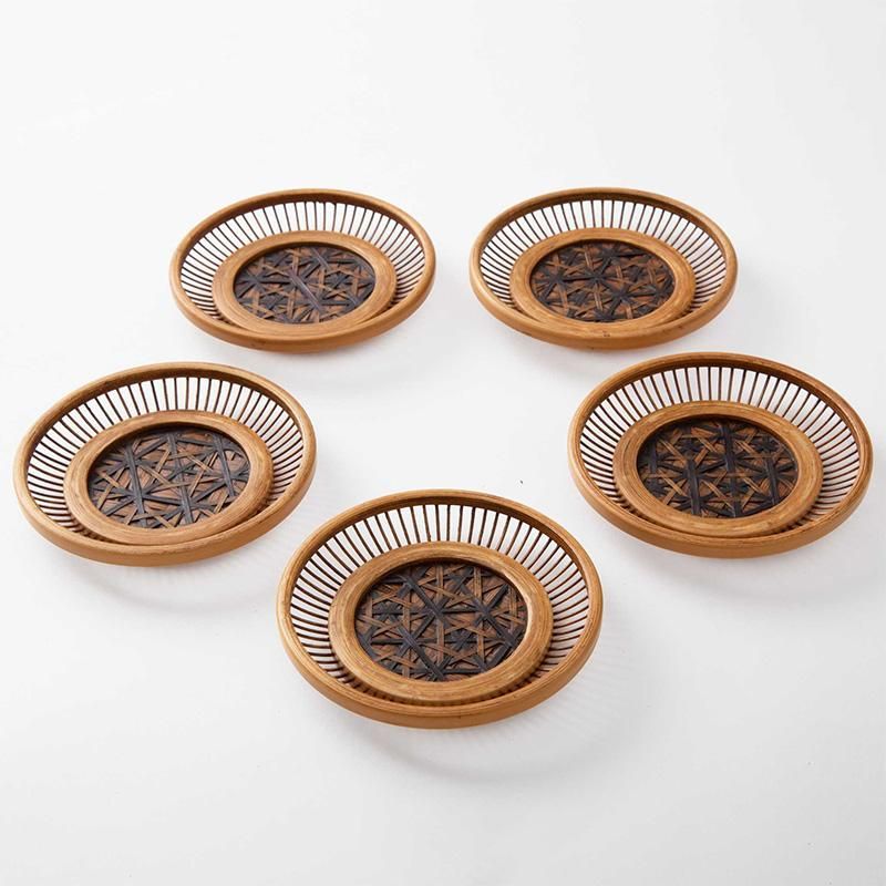 未使用】駿河 竹細工 八角 茶托 未使用】駿河 竹細工 八角 茶托 茶托