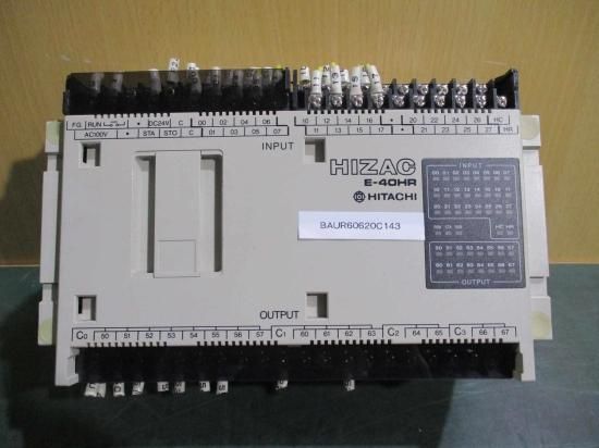 中古 HITACHI E-40HR HIZACEシリーズ プログラマブル・コントローラ