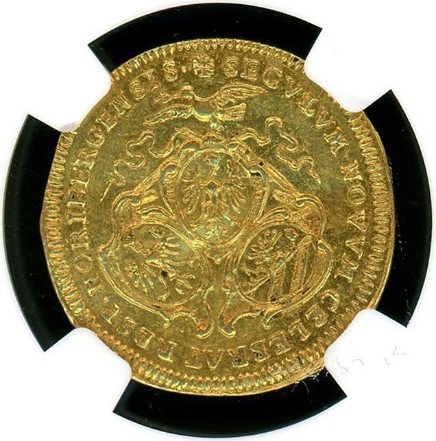 ドイツ ニュルンベルク 1700年 ラムダカット Ducat金貨 リストライク