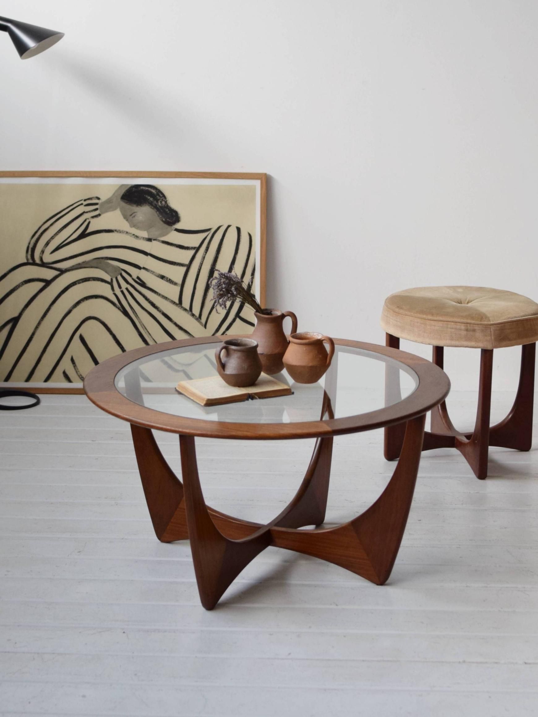 イギリスヴィンテージ G-PLAN サーキュラーアストロテーブル ミッド