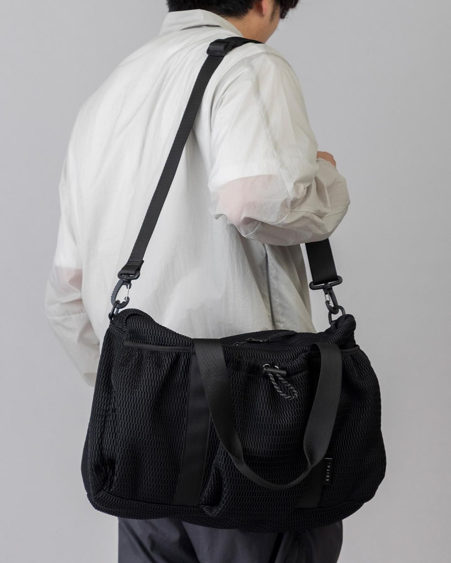 EDITA. Washableボストンバッグ | 軽量・大容量 - EDITA．