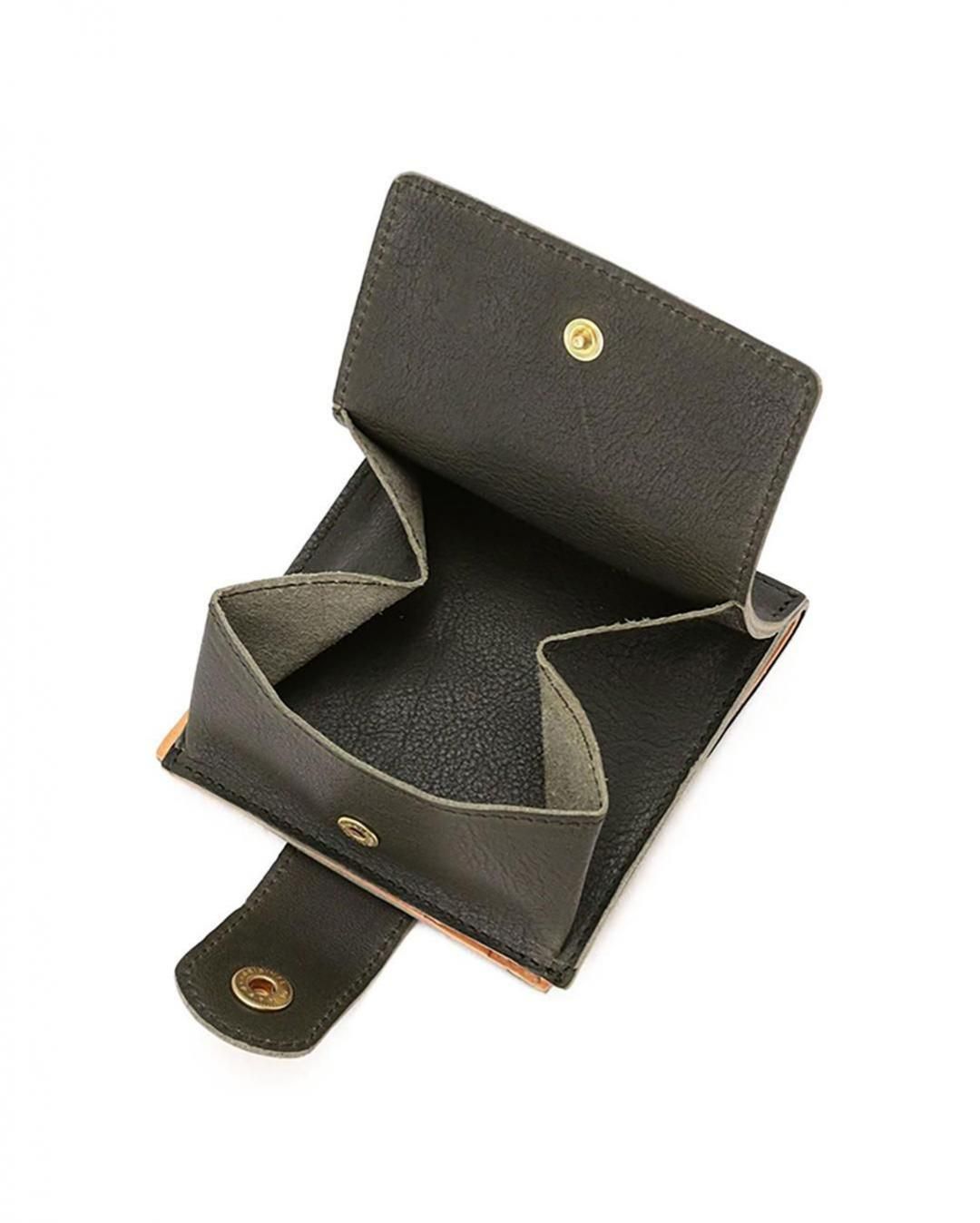 IL BISONTE｜【 55th COMBI BUTTON COLLECTION 】WALLET｜BLACK｜2025