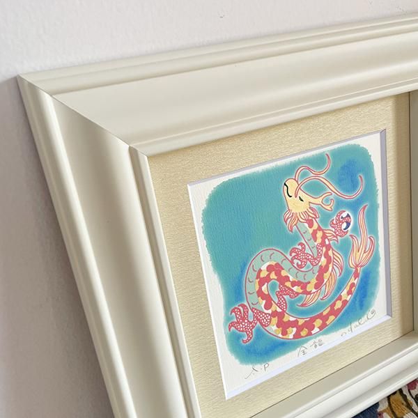 くりのきはるみ ジクレー 額装 くりのきはるみ ジクレー 額装 くりのき