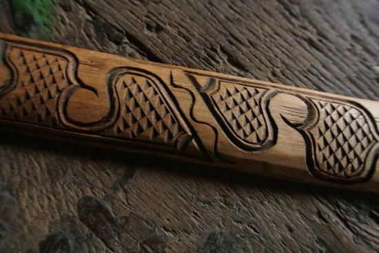 アイヌ儀礼具 イクパスイ 髭箆 送料無料