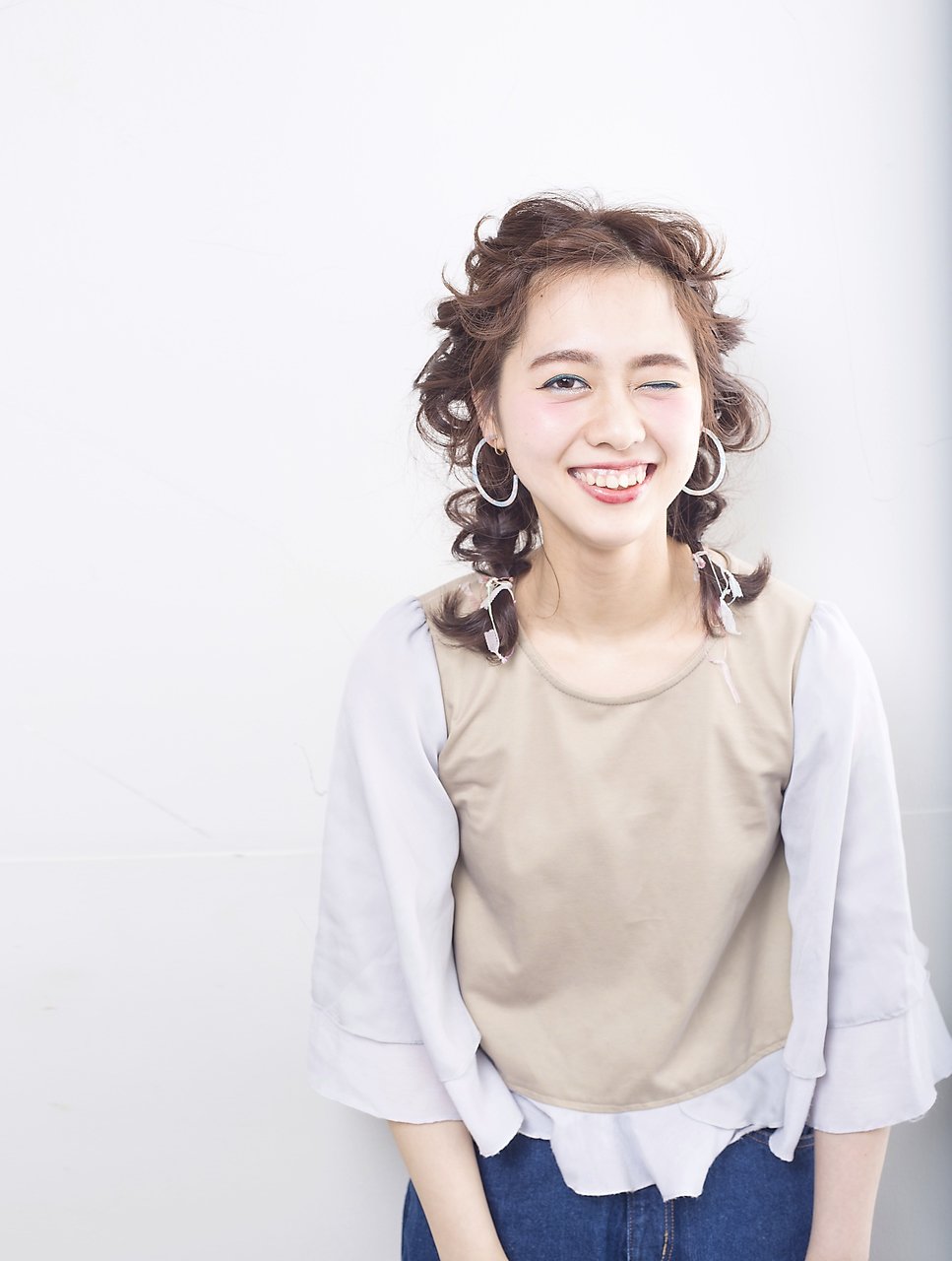 おさげの髪型はこんなに自由♡イマドキのおさげヘアカタログ