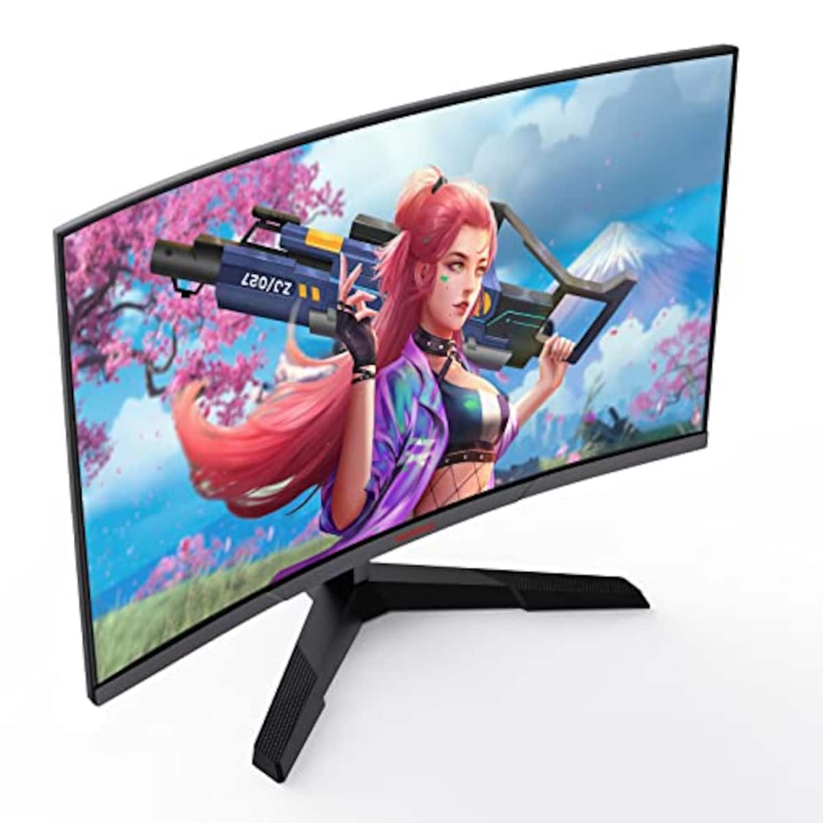 KOORUIのKOORUI ゲーミングモニター 27インチ 湾曲 曲面 QHD(2560x1440