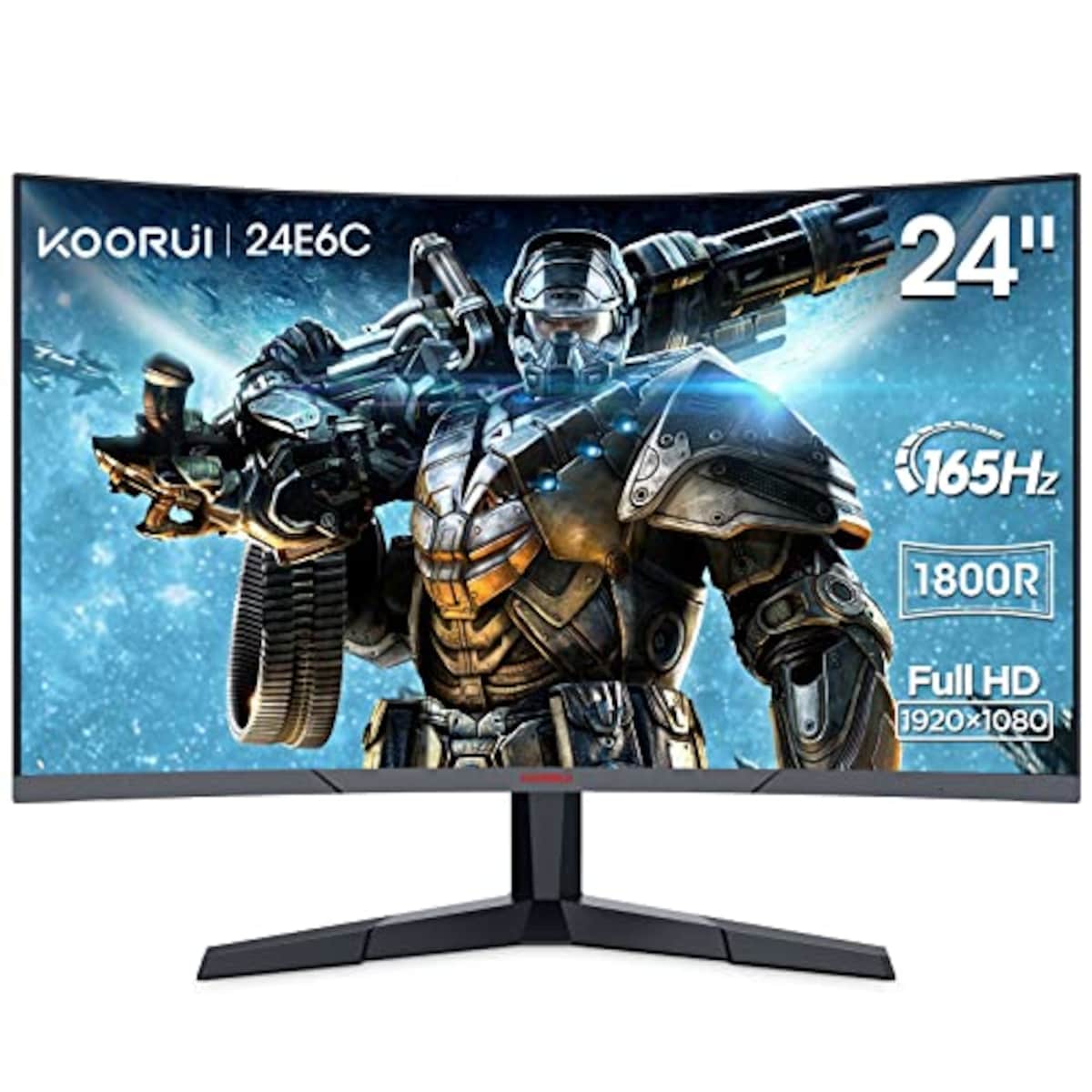 KOORUIのKOORUI ゲーミングモニター 24インチモニター フルHD 165Hz
