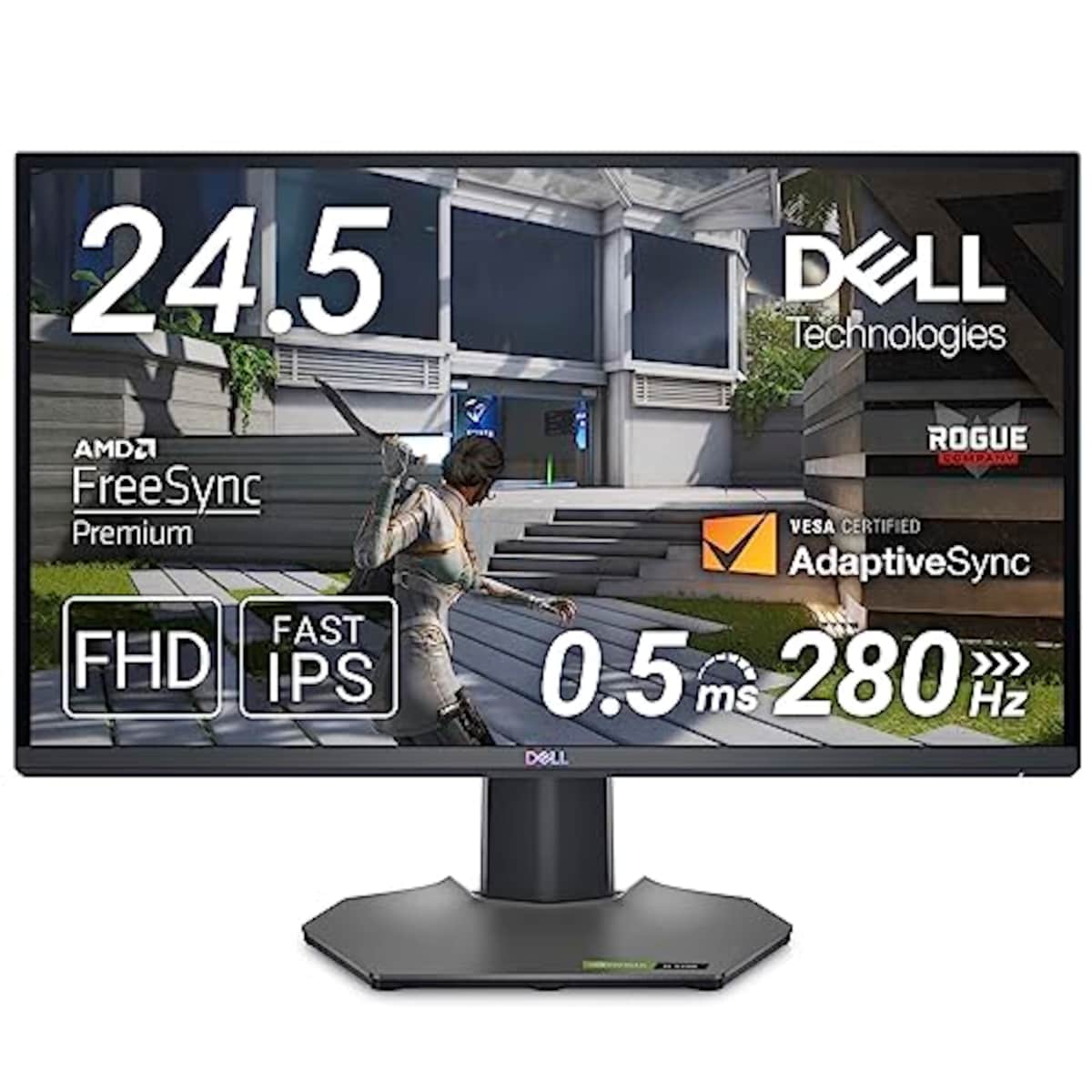 DellのDell G2524H 24.5インチ ゲーミングモニター/FHD/0.5ms/280Hz