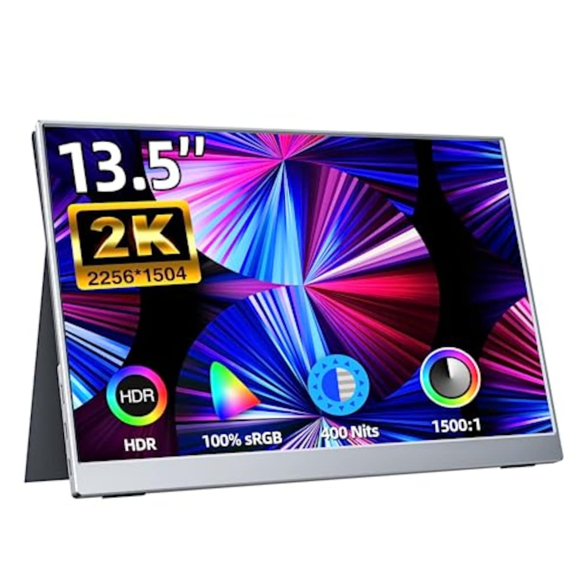 kksmartのkksmart モバイルモニター 13.3インチ 2.5K(2560*1600) 自立