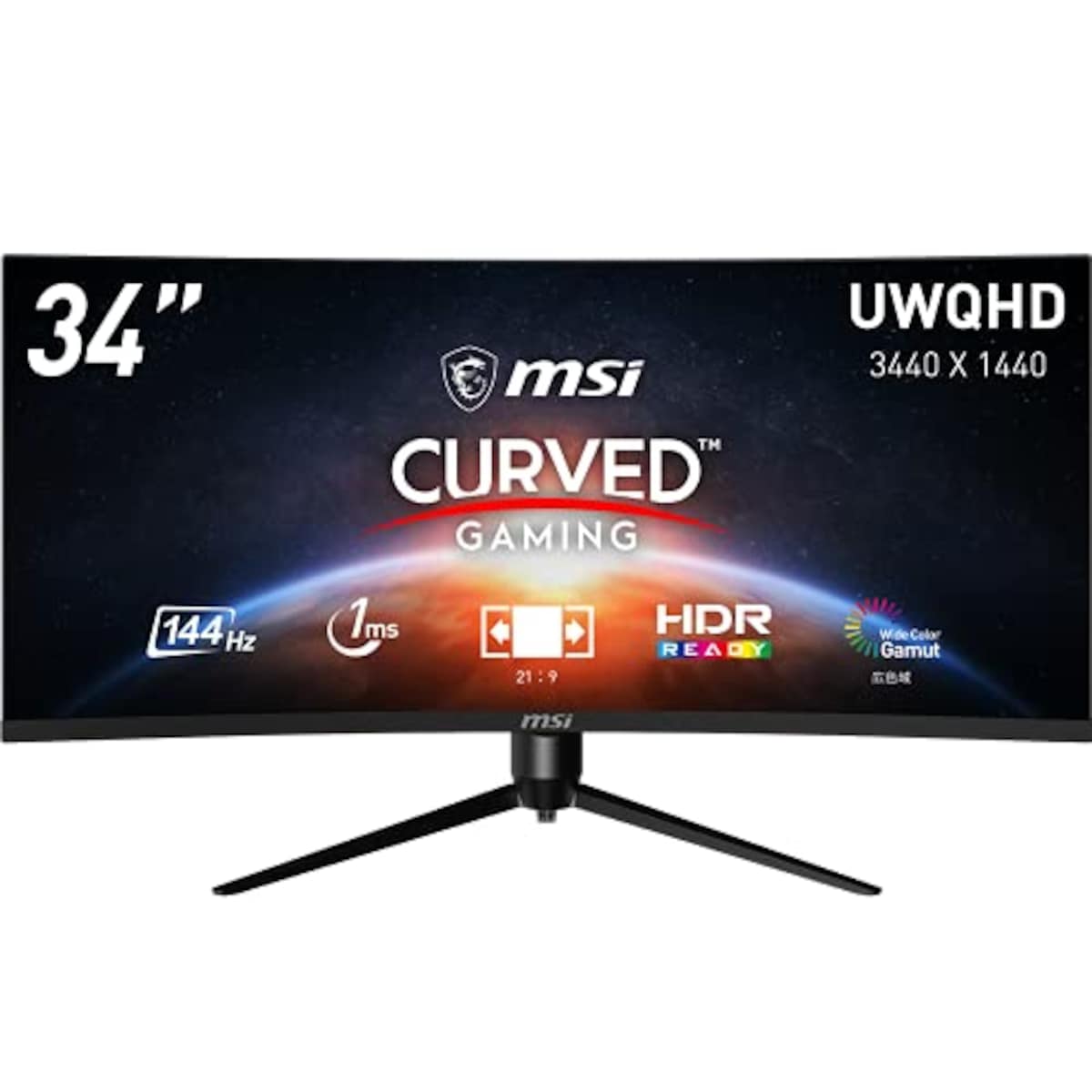 MSI Optix G24C4 VA湾曲パネル 144Hz 23.6インチ Amazon.co.jp: MSI