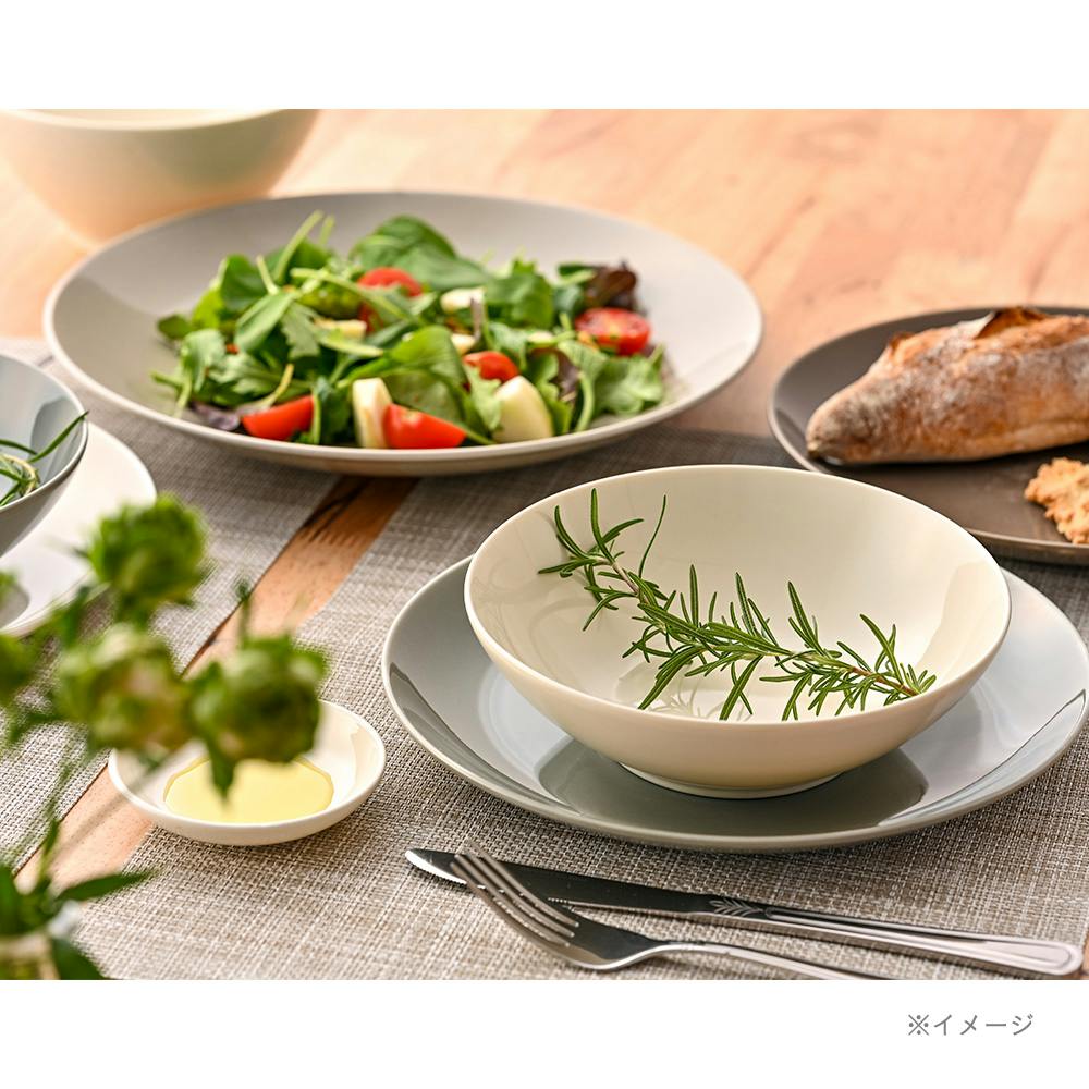 軽スタ軽量磁器食器 30cm大大皿 ブラウン | 食器・グラス・カトラリー