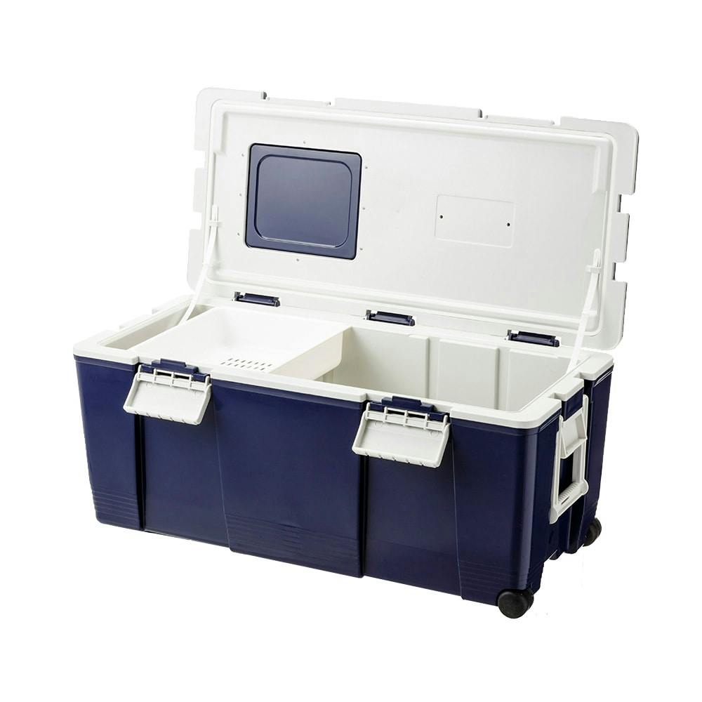 カインズ クーラーボックス 72L ネイビー 8839NV | キャンプ・バーべ