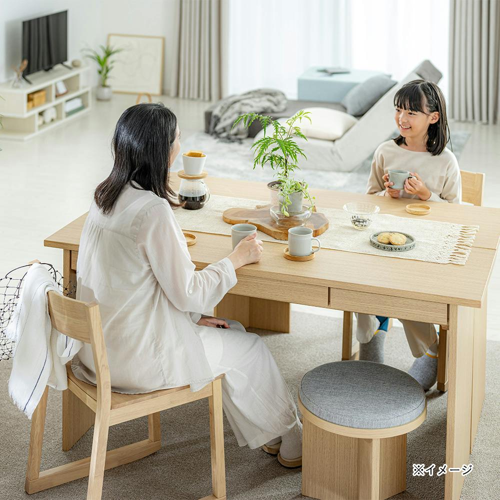 デスクとダイニングを切り替えられるテーブル | テーブル・机 通販