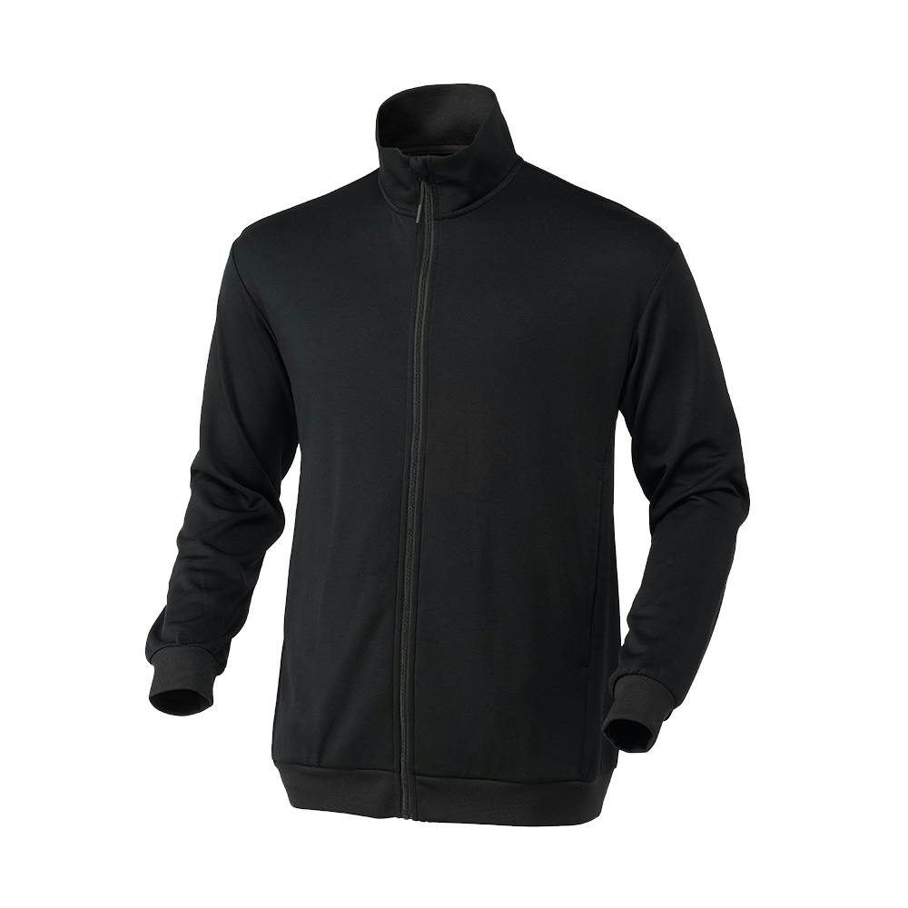 サラサーモ ジップジャケット ブラック LL | 作業着・作業服・安全靴