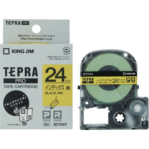 CAINZ-DASH】キングジム 【純正】「テプラ」PROテープ 24mm