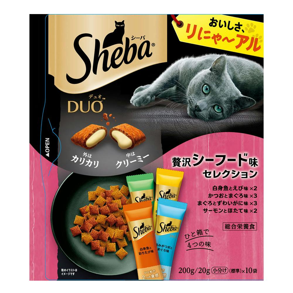 シーバ デュオ 贅沢シーフード味S 200g SD23 | キャットフード 通販