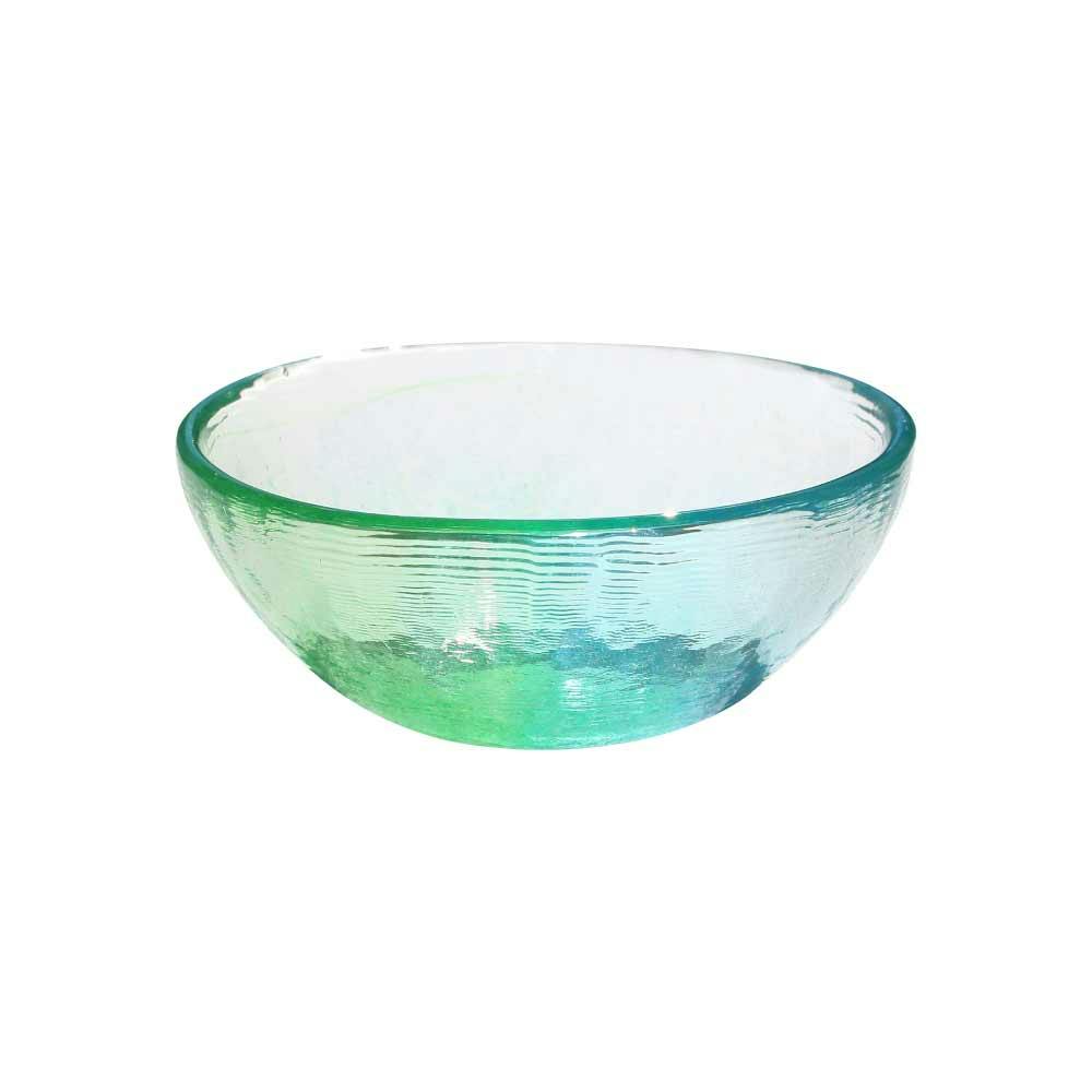 空のいろどり ボウル 江戸硝子 藍花【ボウル ガラス 食器 ガラスボウル