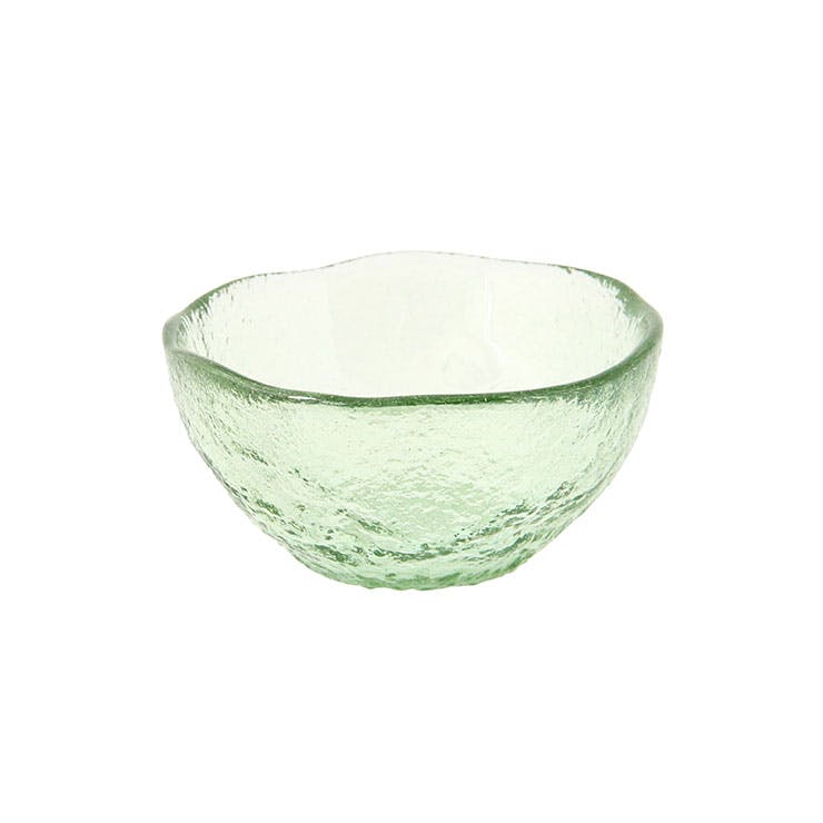 車窓ガラス ボウル 240ml 11cm リサイクルガラス 江戸硝子 岩澤硝子 藍