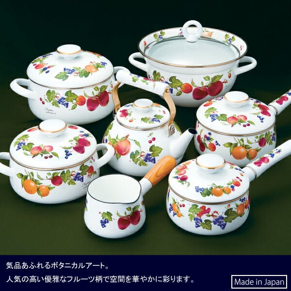 富士ホーロー フルータス コレクション ホーロー ケトル 2.3L FTCS-2.3