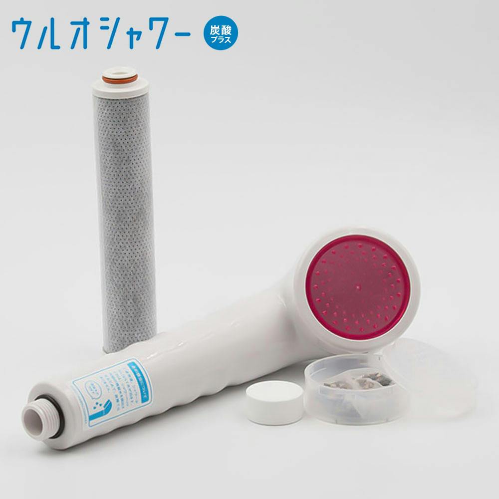ウルオシャワー 浄水シャワーヘッド US-180 炭酸プラス Etec ULeAU