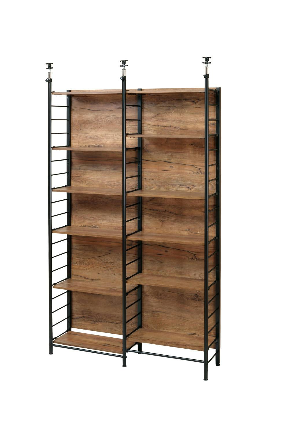 KOEKI 弘益 UTILITY HTR-P2(BR) スクリーンラック 117.5×30.5×208-290