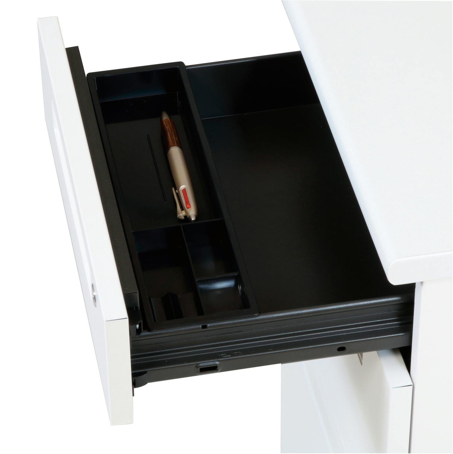 KOEKI 弘益 UTILITY WJ-IN3(WH) インワゴン3段 ホワイト 39.5×55×61.5