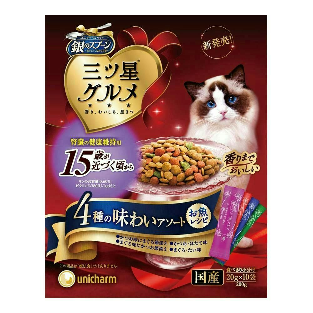 ケース販売】ユニ・チャーム 銀のスプーン 三ツ星グルメ 腎臓の健康