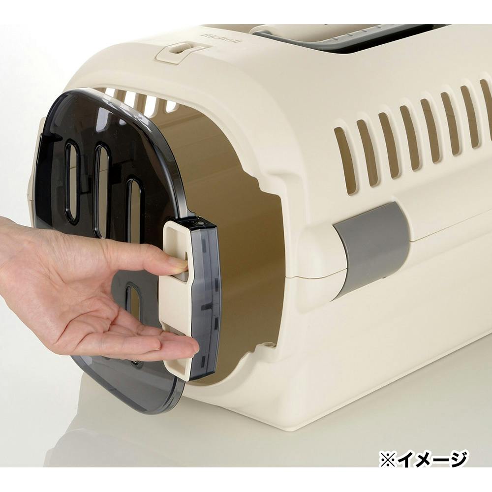 ケース販売】キャンピングキャリーファインダブルドアMアイボリー(1