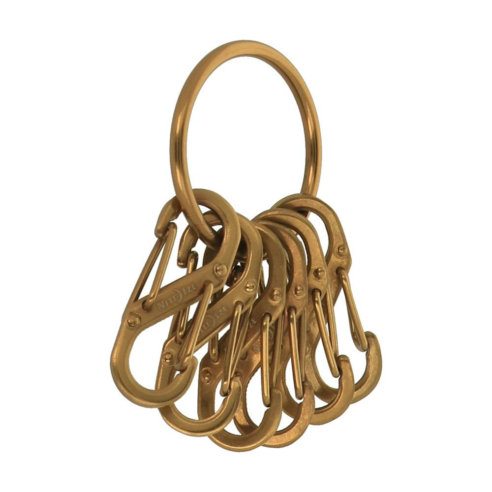 シームーン NiteIze キーリングスチール ブラス NI03478(販売終了