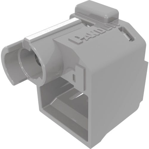 パンドウイットパッチコードロック(LANケーブルロック)黄色145個