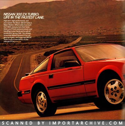 1985 Nissan Z Brochure - ImportArchive