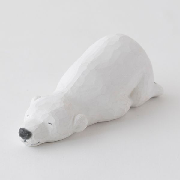 鈴木彫刻所/シロクマ 大 -笑顔をくれるシロクマ - スタイルストア