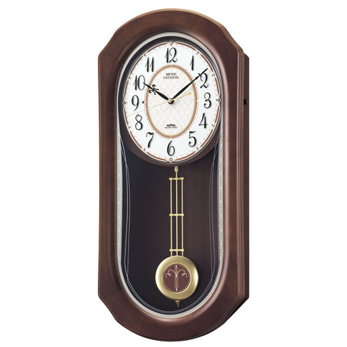 報時振り子時計 セイコー SEIKO電波振り子時計 LS222B/時計 掛け時計