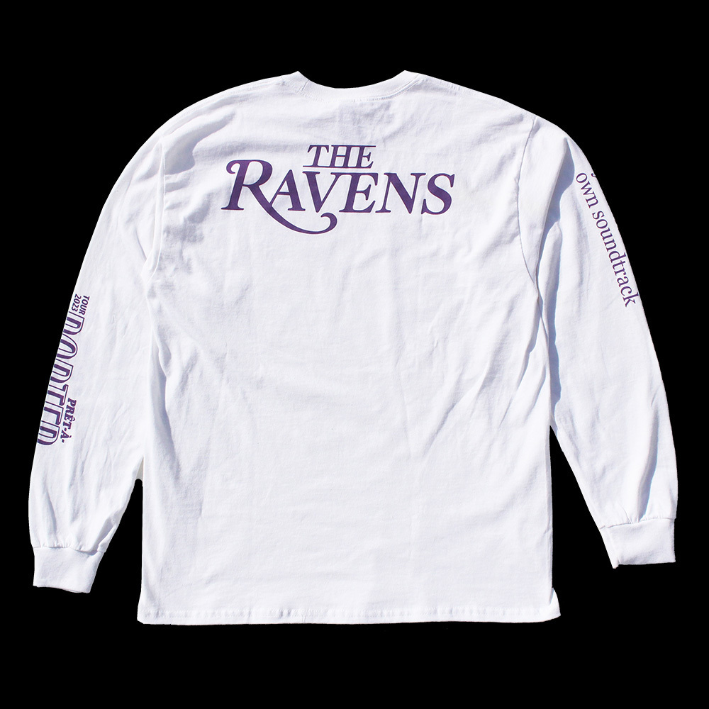 The Ravens 共鳴夜光 Long T-shirt (Navy)限定 L Men's Lamar Jackson