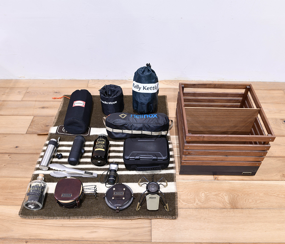 INOUT （イナウト） / Stack Box / High walnut