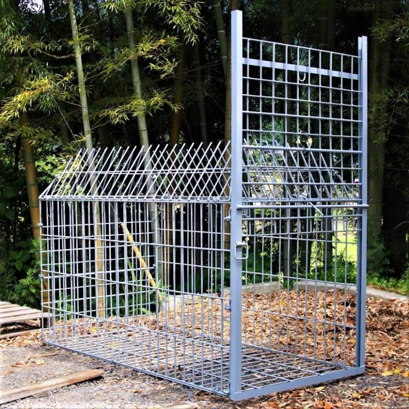 中型金属製捕獲器 二重扉デザイン 【公式通販】