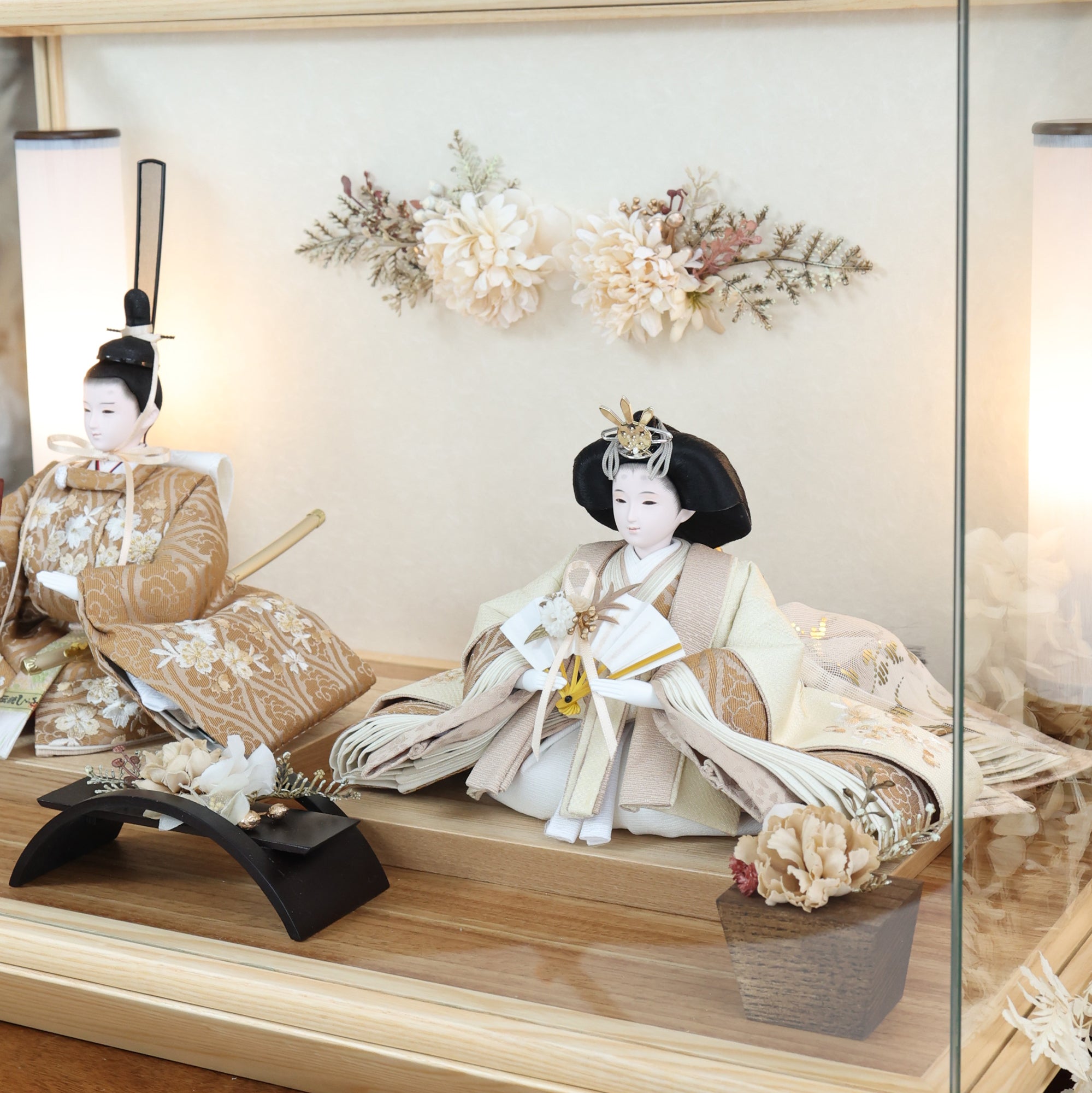 祈ドールの雛人形｜真麻｜ケース飾り ｜雛人形（ひなにんぎょう）の祈