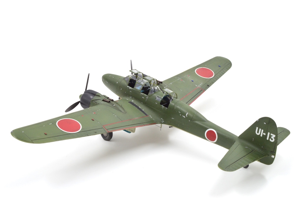 1/72 FUJIMI J1N1 R 321+「RISING DECALS」 二式陸上偵察機