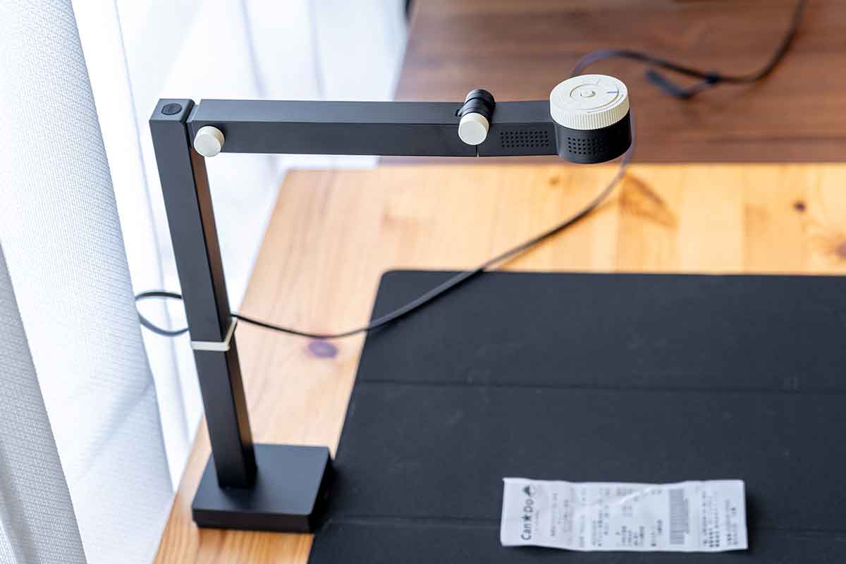 スキャナー/Webカメラ/卓上カメラの3 in 1多機能デバイス「CZUR Fancy