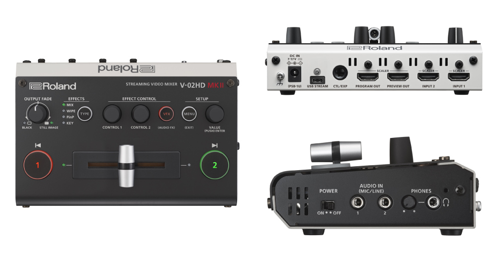 新製品】Roland V-02HD MK II好評発売中！ – 新着情報 | SYSTEM5