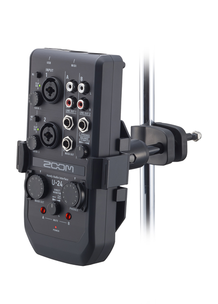 ZOOM U-44 / U-24 発表！モバイルに最適なハンディー・オーディオ/MIDI