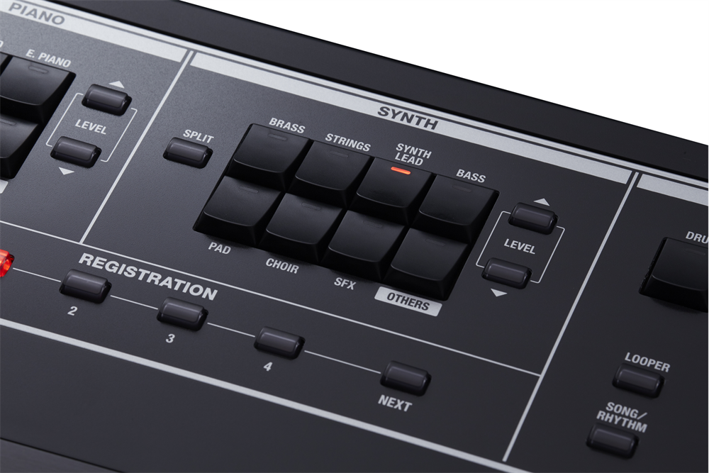 Roland VR-730 ウォーターフォール 73 鍵搭載のコンボキーボード登場