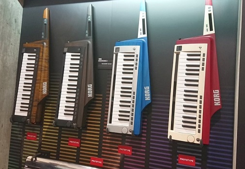 Korg RK-100S カラーバリエーションモデル RK-100SP が参考出品