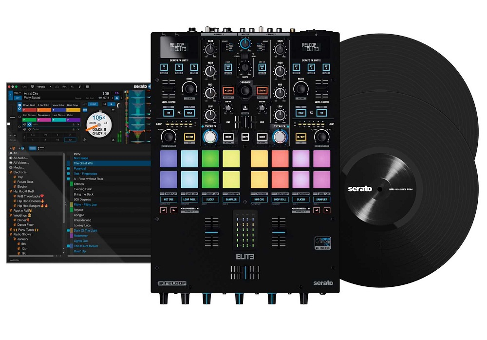 Reloop ELITE | Serato DJ Pro 対応の DVS ミキサー | Digiland