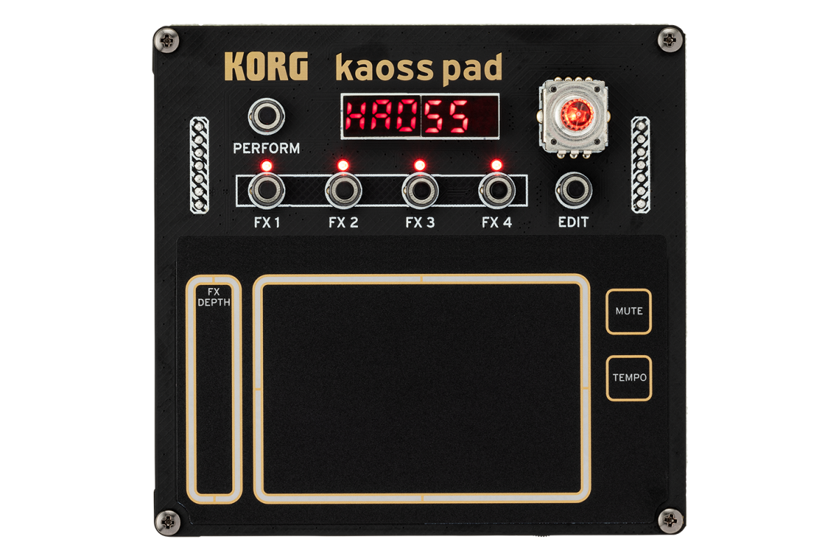 Korg Nu:Tekt NTS-3 kaoss pad kit | 直感的インターフェイスのkaoss