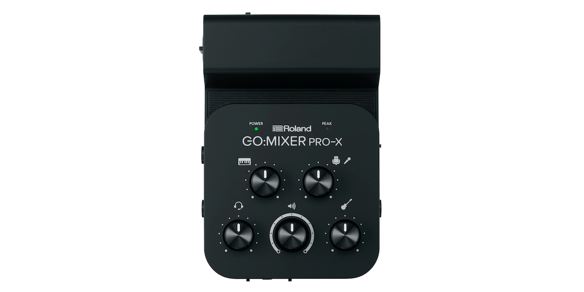 Roland GO:MIXER PRO-X | 配信にも最適なモバイル・デバイス専用